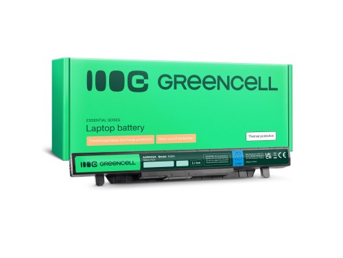 Green Cell Akku A41N1424 tuotteeseen Asus GL552 GL552J GL552JX GL552V GL552VW GL552VX ZX50 ZX50J ZX50V