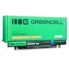 Green Cell Akku A41N1424 tuotteeseen Asus GL552 GL552J GL552JX GL552V GL552VW GL552VX ZX50 ZX50J ZX50V