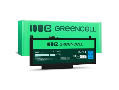 Green Cell Akku 6MT4T 07V69Y tuotteeseen Dell Latitude E5270 E5470 E5570