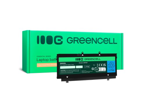 Green Cell Akku SH03XL 859356-855 859026-421 HSTNN-LB7L tuotteeseen HP Spectre x360 13-AC 13-AC000 13-W 13-W000