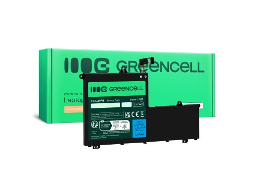 Green Cell Akku L19C3PF1 L19D3PF1 L19L3PF8 L19M3PF1 tuotteeseen Lenovo ThinkBook 14-IIL 14-IML 15-IIL 15-IML