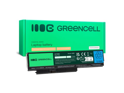 Green Cell Akku 45N1019 45N1024 45N1025 0A36307 tuotteeseen Lenovo ThinkPad X230 X230i X220s X220 X220i