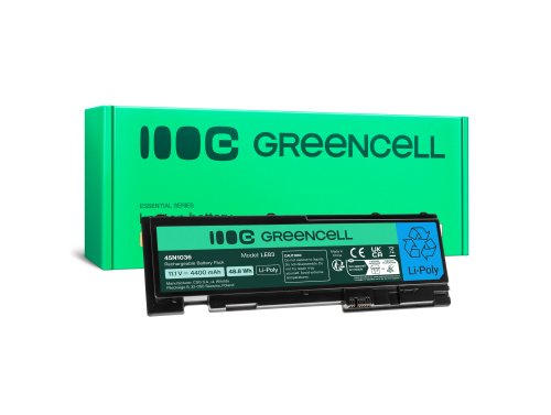 Green Cell Akku 45N1036 45N1037 45N1038 42T4844 42T4845 42T4847 0A36287 tuotteeseen Lenovo ThinkPad T420s T420si T430s T430si