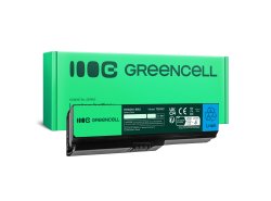 Green Cell Akku PA3634U-1BRS tuotteeseen Toshiba Satellite A660 A665 L650 L650D L655 L670 L670D L675 M300 M500 U400 U500