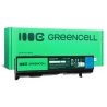 Green Cell Akku PA3399U-2BRS tuotteeseen Toshiba Satellite A100 A105 M100 Satellite Pro A100 Equium A100