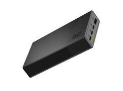 Green Cell PowerPlay20s Power Bank 20000mAh 22,5W PD USB C pikalatauksella iPhone 15 14 13 12 11 X, Samsung Galaxy S24