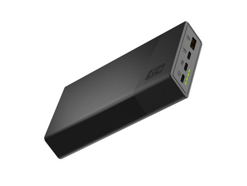 Green Cell PowerPlay20s Power Bank 20000mAh 22,5W PD USB C pikalatauksella iPhone 15 14 13 12 11 X, Samsung Galaxy S24
