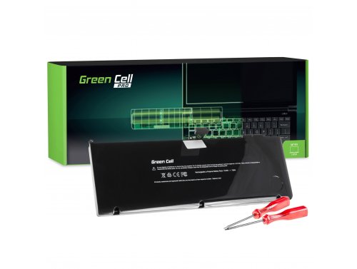 Green Cell PRO -kannettava Akku A1321 Apple MacBook Pro 15 A1286: sta (vuoden 2009 puoliväli, vuoden 2010 puoliväli)