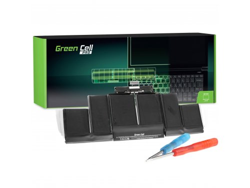 Green Cell PRO -kannettava Akku A1494 tai Apple MacBook Pro 15 A1398 (loppuvuosi 2013, vuoden 2014 puoliväli)