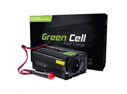 Invertteri Green Cell ® -taajuusmuuttajan jännitemuuntaja 12V - 230V 150W / 300W